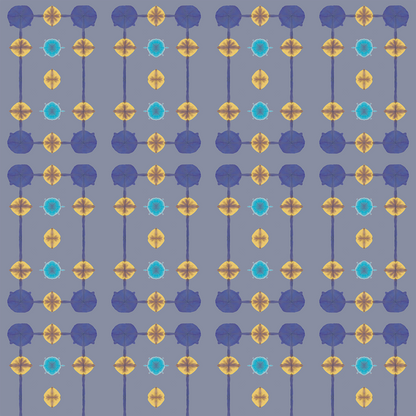 chez shea wallcovering maitai cobalt